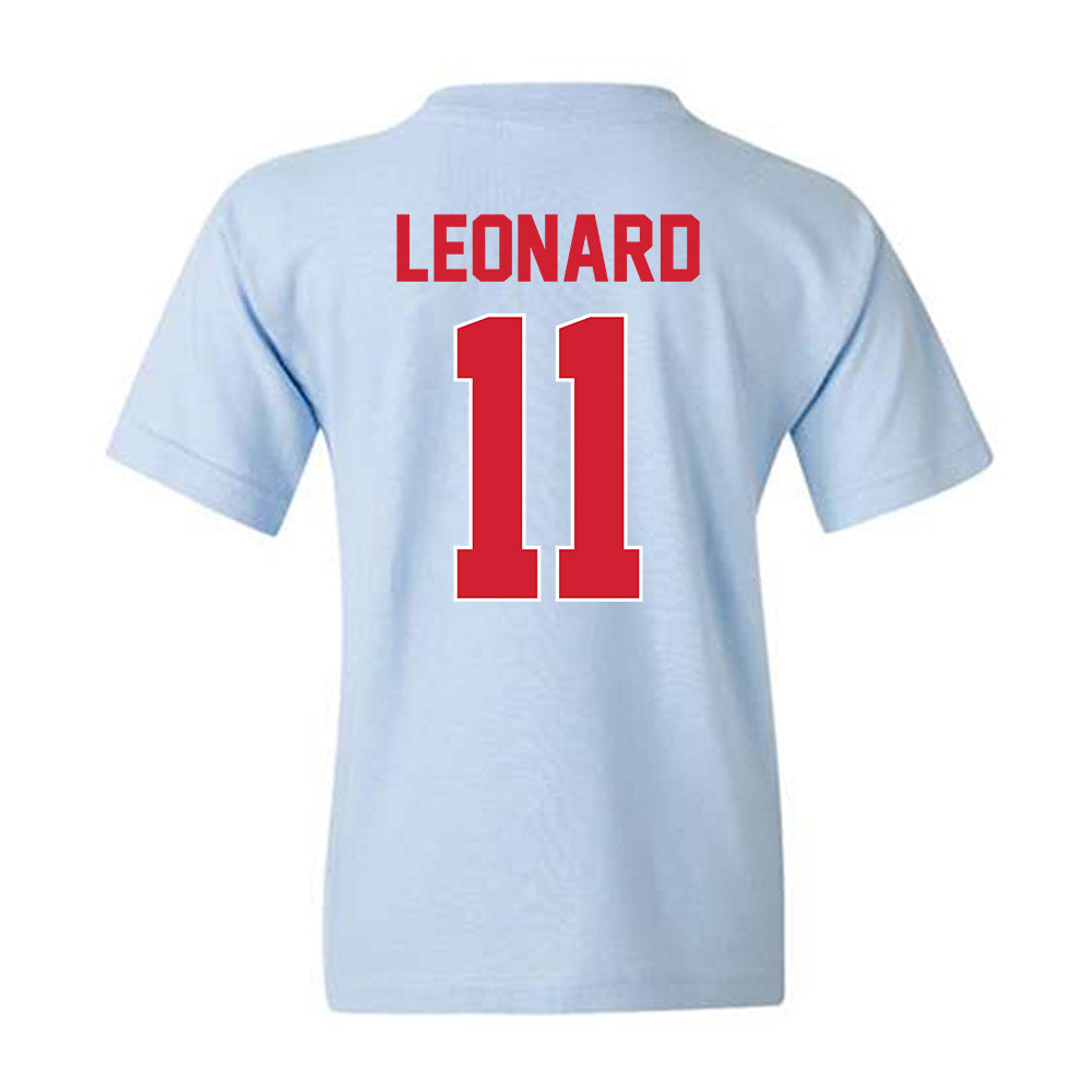 Ole Miss - NCAA Women's Soccer : Bella Leonard - Youth T-Shirt-1