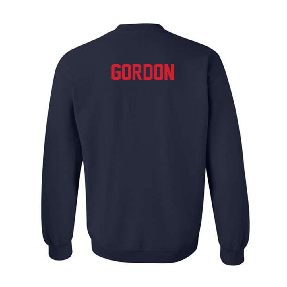 Ole Miss - NCAA Women's Track & Field : Nyajah Gordon - Crewneck Sweatshirt-1