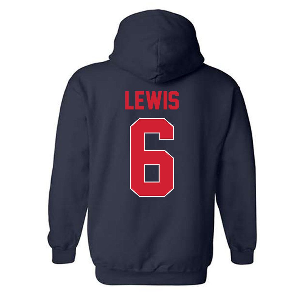 Ole Miss - NCAA Women's Volleyball : Aniya Lewis - Hooded Sweatshirt-1
