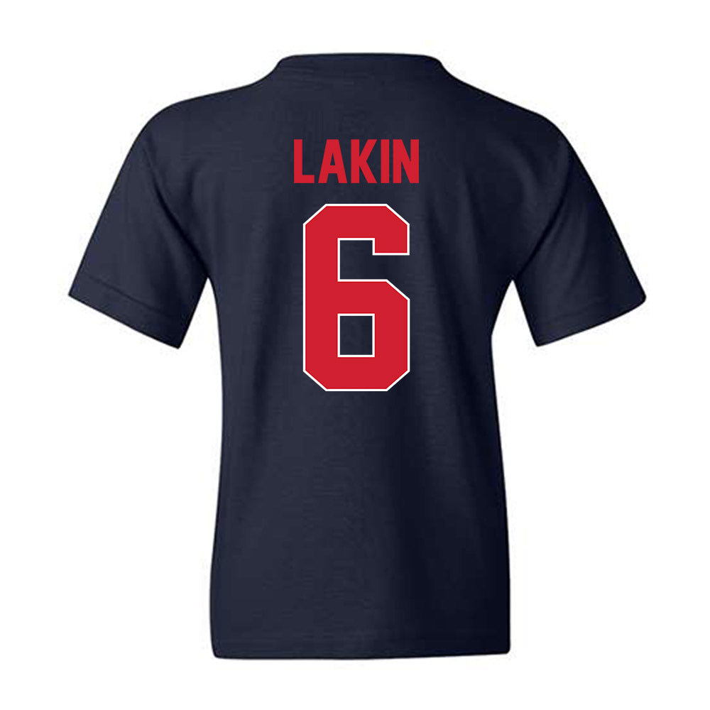 Ole Miss - NCAA Women's Soccer : Katie Lakin - Youth T-Shirt-1