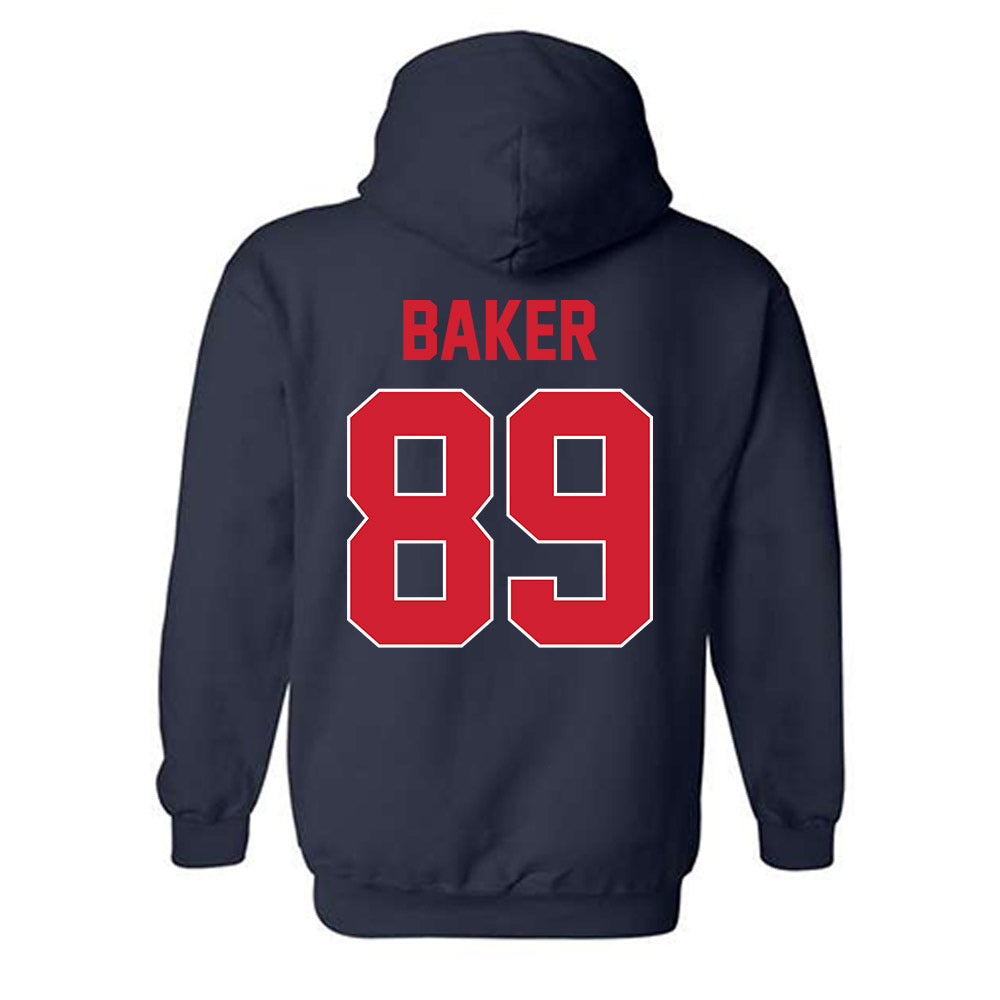 Ole Miss - NCAA Football : Mikey Baker - Hooded Sweatshirt-1