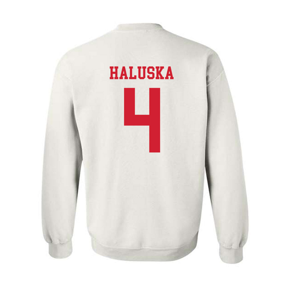 Fresno State - NCAA Women's Volleyball : Addison Haluska - Generic Shersey Crewneck Sweatshirt-1