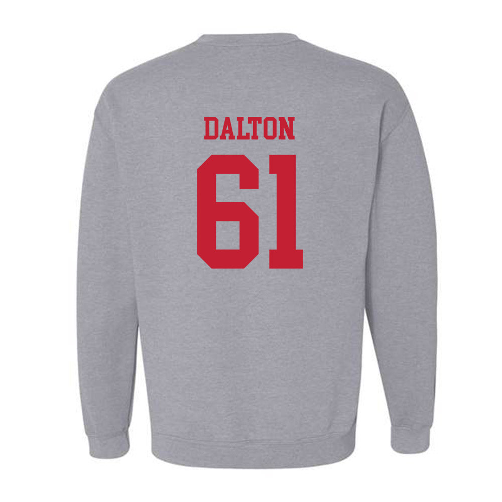Ball State - NCAA Football : Luke Dalton - Classic Shersey Crewneck Sweatshirt-1