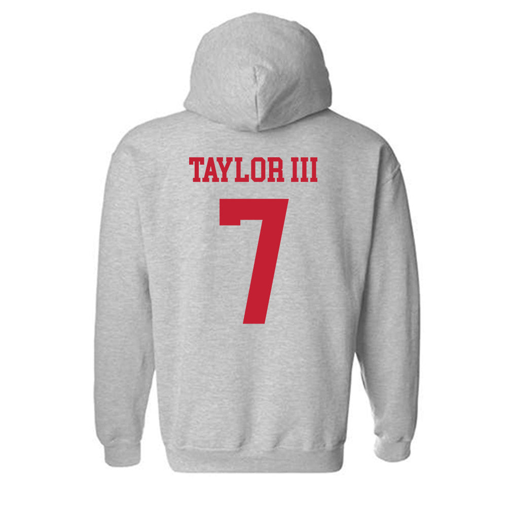 Ball State - NCAA Football : Walter Taylor III - Classic Shersey Hooded Sweatshirt-1