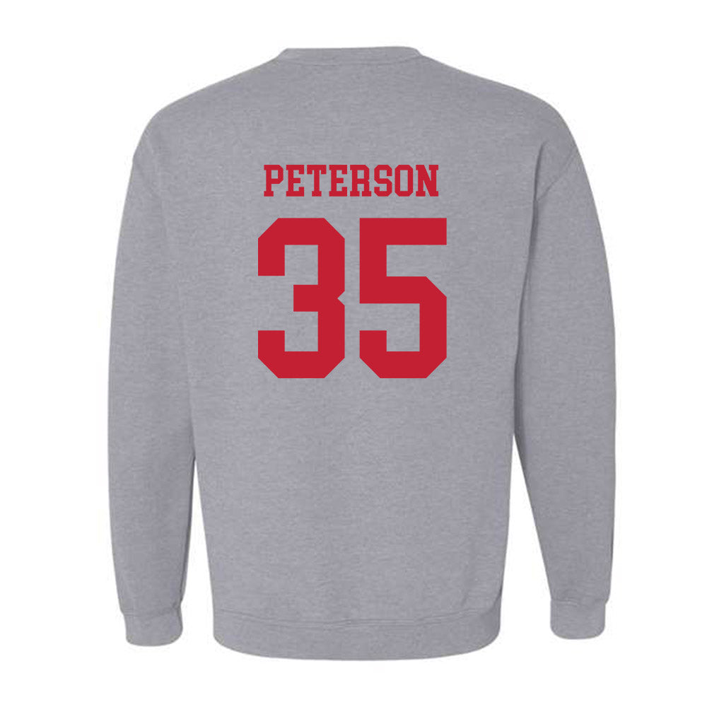 Ball State - NCAA Football : Russell Peterson - Classic Shersey Crewneck Sweatshirt-1