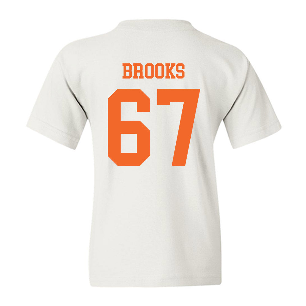 Clemson - NCAA Football : Nathan Brooks - Classic Shersey Youth T-Shirt-1