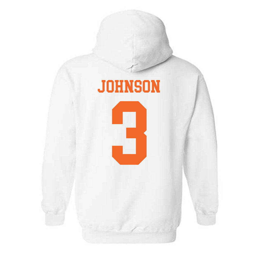 Clemson - NCAA Softball : Kylee Johnson - Classic Shersey Hooded Sweatshirt-1