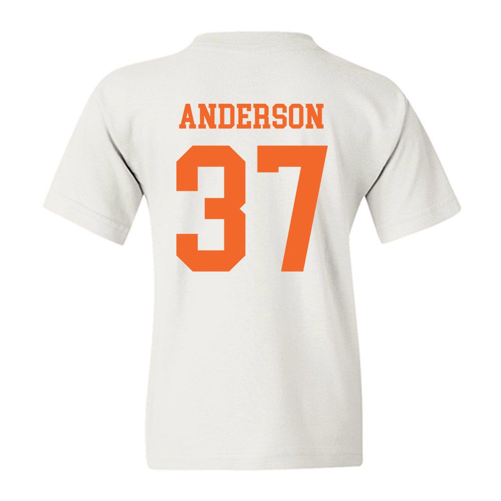 Clemson - NCAA Football : Logan Anderson - Classic Shersey Youth T-Shirt-1