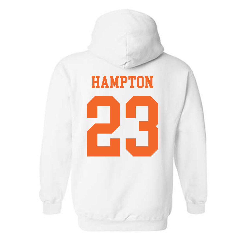 Clemson - NCAA Football : Ashton Hampton - Classic Shersey Hooded Sweatshirt-1
