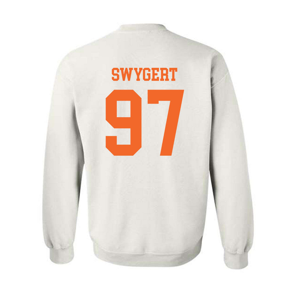 Clemson - NCAA Football : Patrick Swygert - Classic Shersey Crewneck Sweatshirt-1