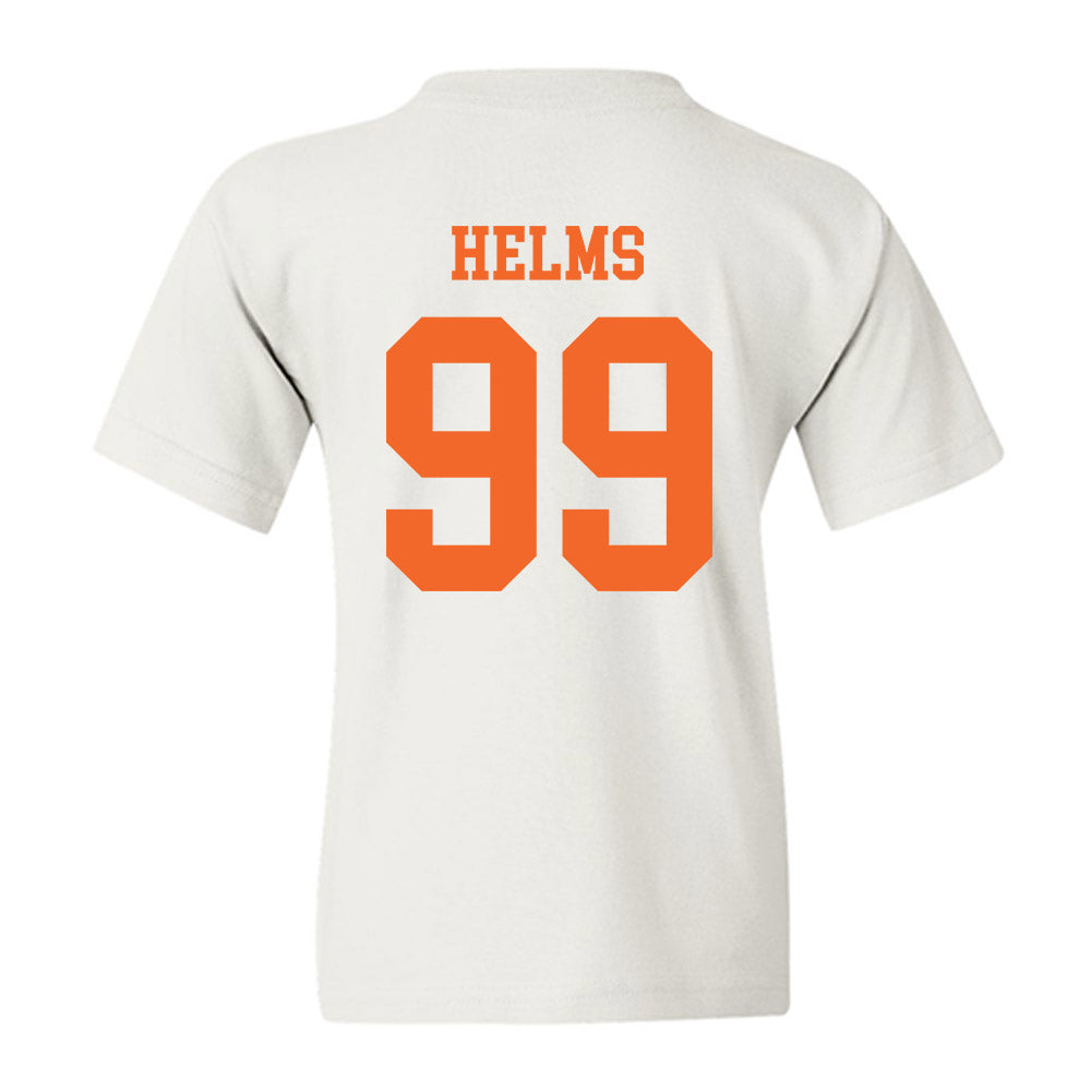 Clemson - NCAA Football : Hunter Helms - Classic Shersey Youth T-Shirt-1