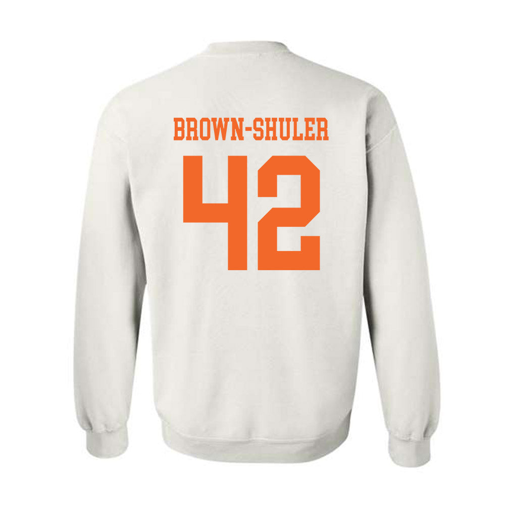 Clemson - NCAA Football : Hevin Brown-Shuler - Classic Shersey Crewneck Sweatshirt-1
