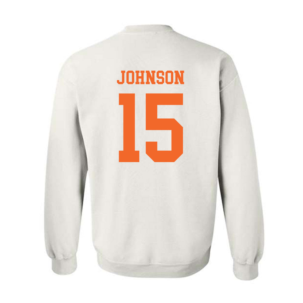 Clemson - NCAA Women's Soccer : Ella Johnson - Classic Shersey Crewneck Sweatshirt-1