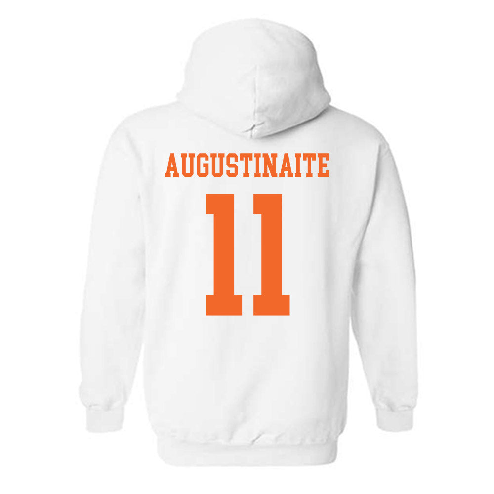 Clemson - NCAA Women's Basketball : Rusne Augustinaite - Classic Shersey Hooded Sweatshirt-1