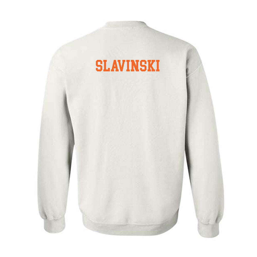 Clemson - NCAA Men's Track & Field : Blaik Slavinski - Classic Shersey Crewneck Sweatshirt-1