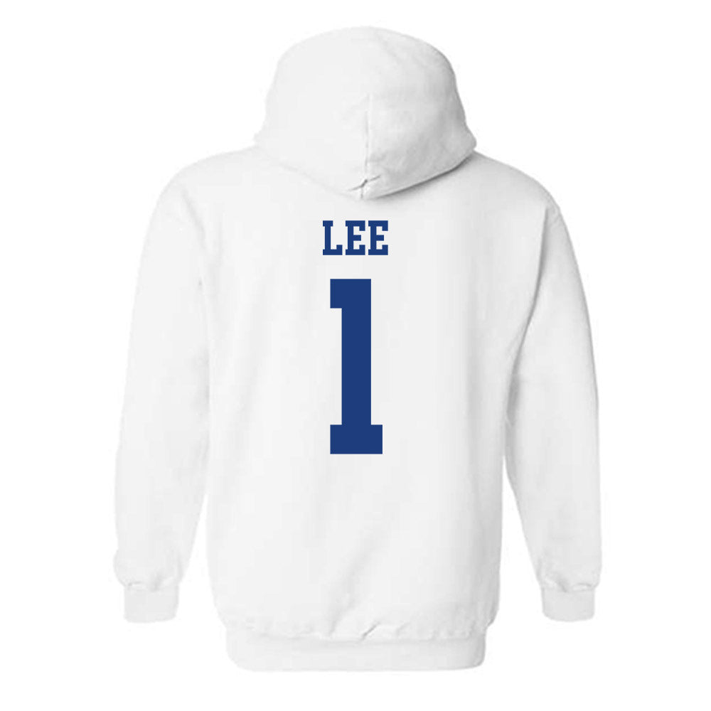 Florida - NCAA Men's Basketball : Xaivian Lee - Hooded Sweatshirt-1
