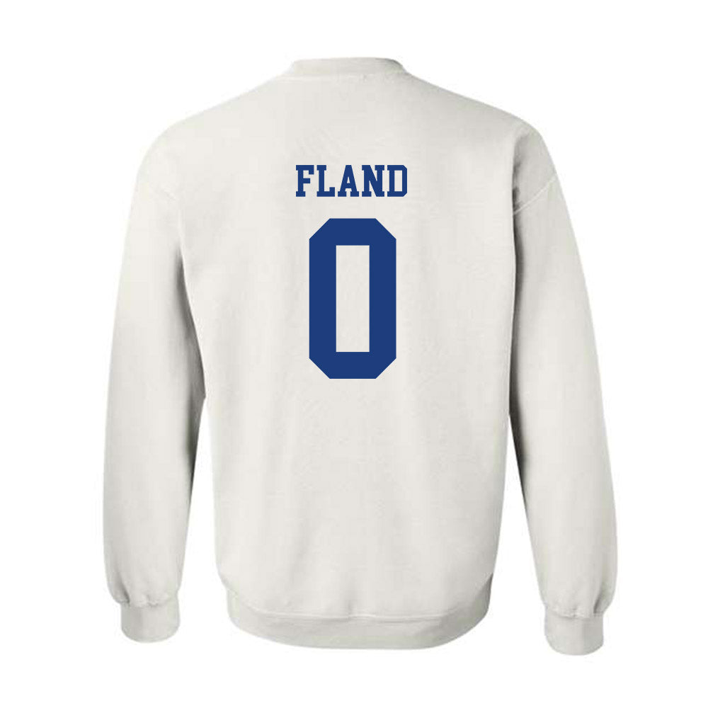 Florida - NCAA Men's Basketball : Johnuel Fland - Crewneck Sweatshirt-1