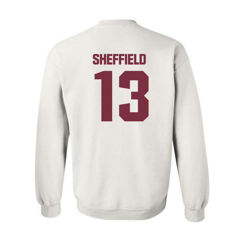 FSU - NCAA Baseball : Noah Sheffield - Generic Shersey Crewneck Sweatshirt-1