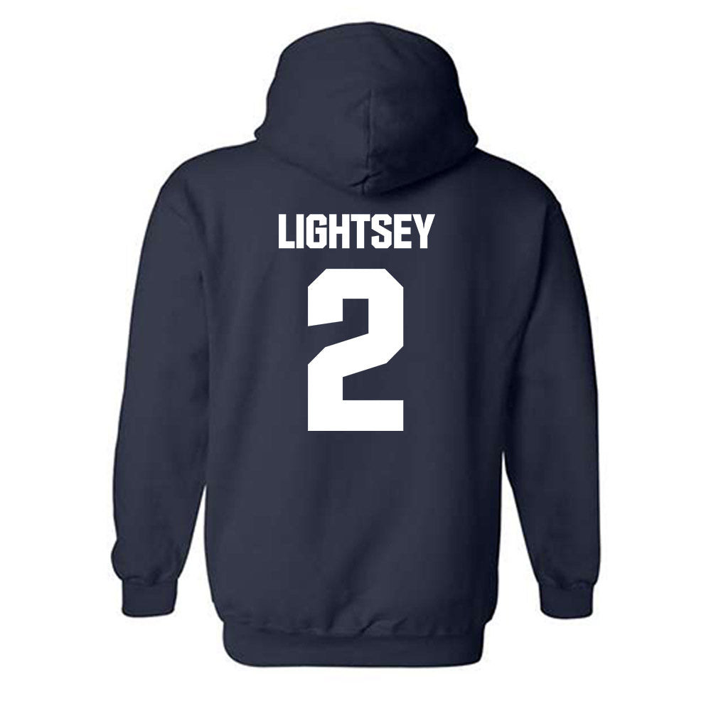 Georgia Tech - NCAA Football : Ej Lightsey - Classic Shersey Hooded Sweatshirt-1