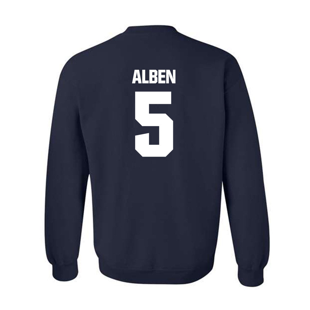 Georgia Tech - NCAA Women's Basketball : Catherine Alben - Classic Shersey Crewneck Sweatshirt-1