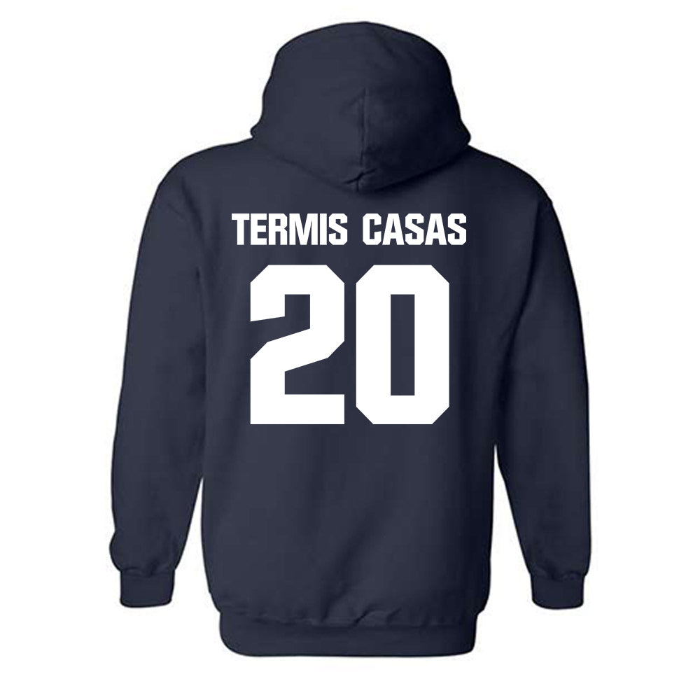 Georgia Tech - NCAA Women's Basketball : Ariadna Termis Casas - Classic Shersey Hooded Sweatshirt-1