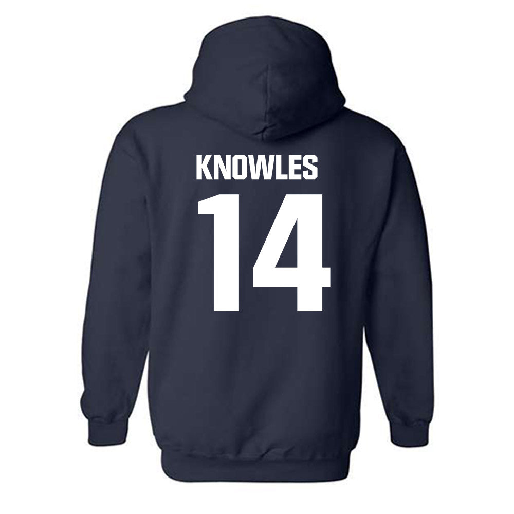 Georgia Tech - NCAA Football : Graham Knowles - Classic Shersey Hooded Sweatshirt-1