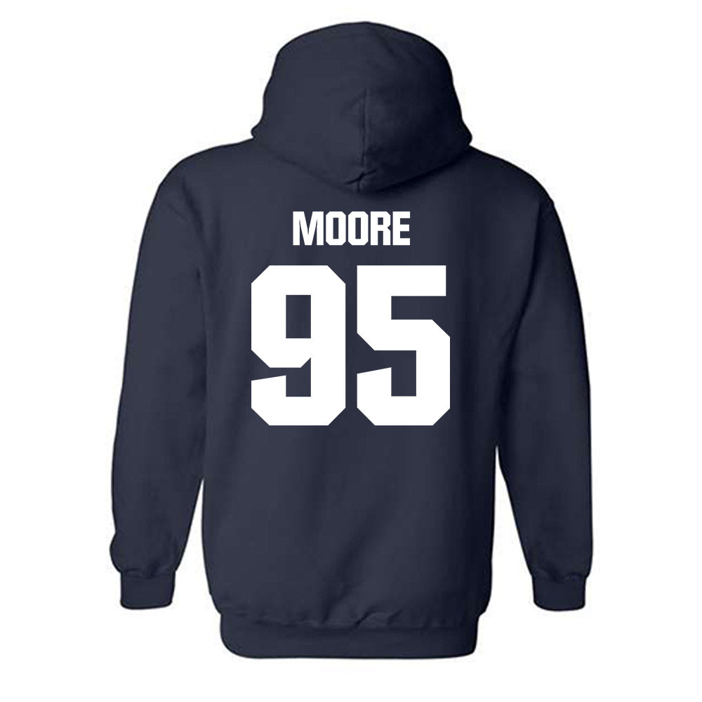 Georgia Tech - NCAA Football : Jason Moore - Classic Shersey Hooded Sweatshirt-1