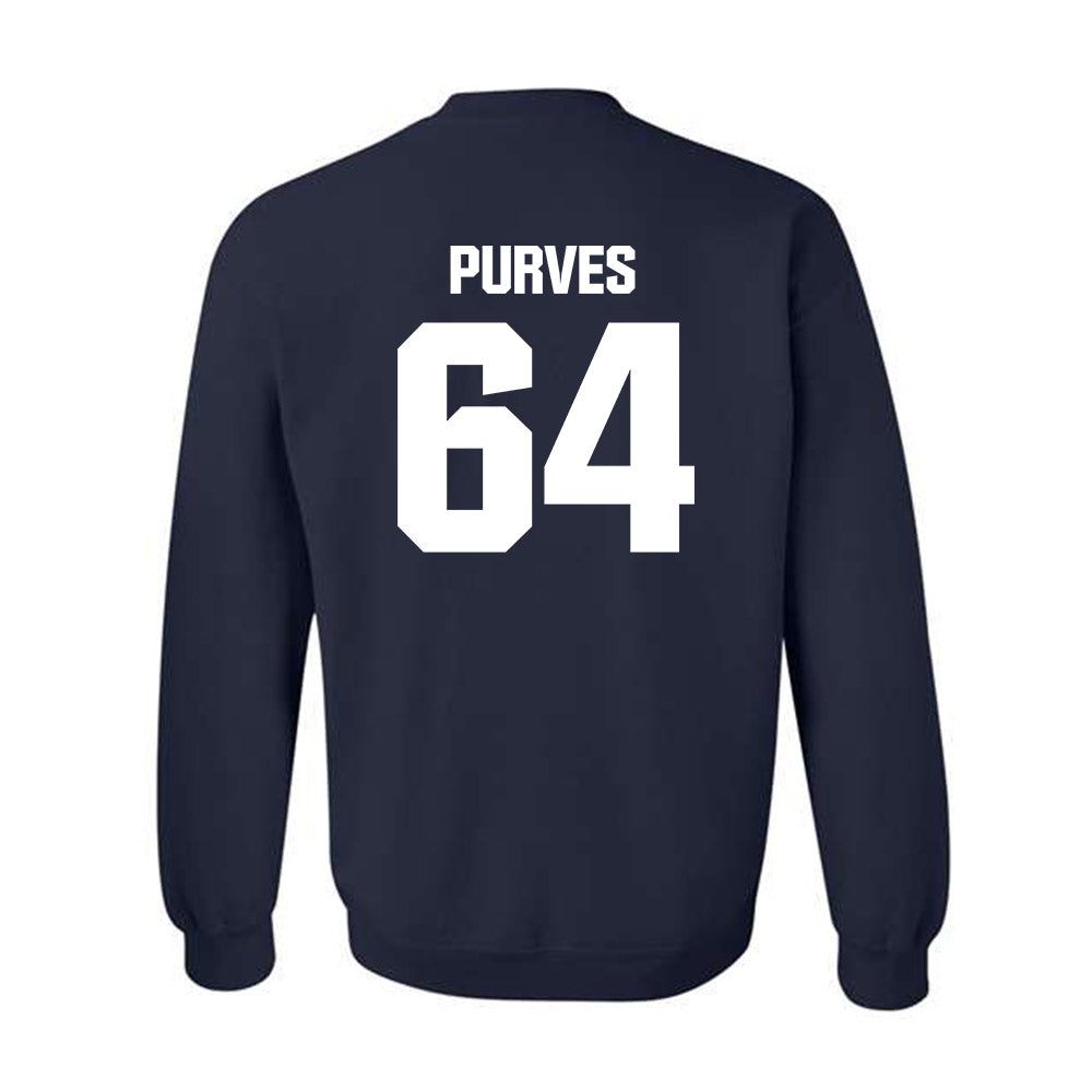Georgia Tech - NCAA Football : Ryan Purves - Classic Shersey Crewneck Sweatshirt-1