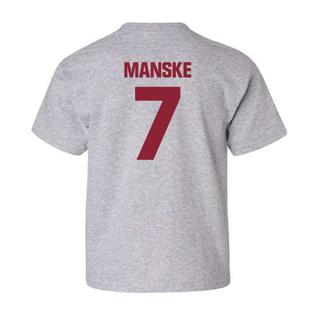 Iowa State - NCAA Football : Alex Manske - Classic Shersey Youth T-Shirt-1