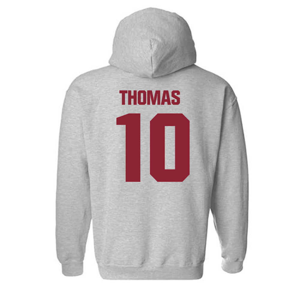 Iowa State - NCAA Women's Soccer : Sophia Thomas - Classic Shersey Hooded Sweatshirt-1