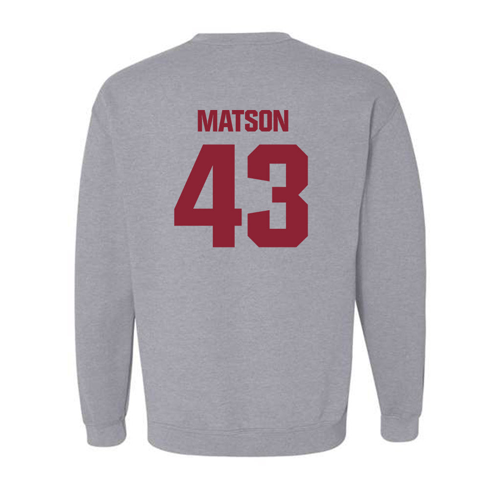 Iowa State - NCAA Football : Caden Matson - Classic Shersey Crewneck Sweatshirt