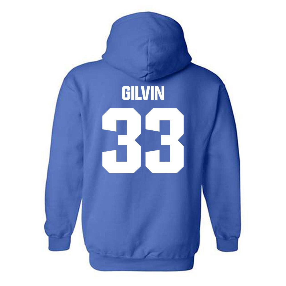 Kentucky - NCAA Women's Basketball : Josie Gilvin - Generic Shersey Hooded Sweatshirt-1