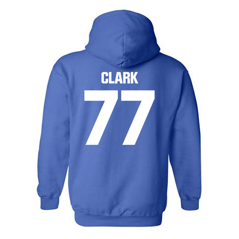 Kentucky - NCAA Softball : Madyson Clark - Generic Shersey Hooded Sweatshirt-1