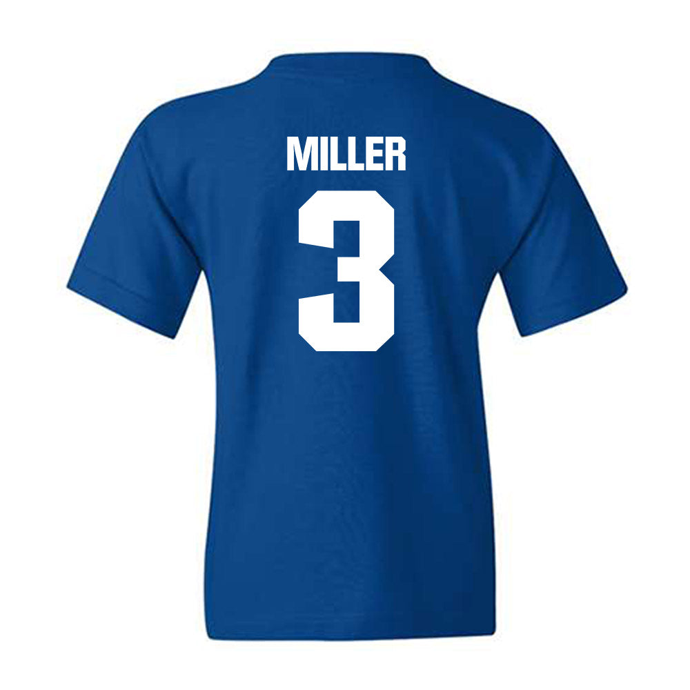 Kentucky - NCAA Men's Soccer : Max Miller - Generic Shersey Youth T-Shirt-1