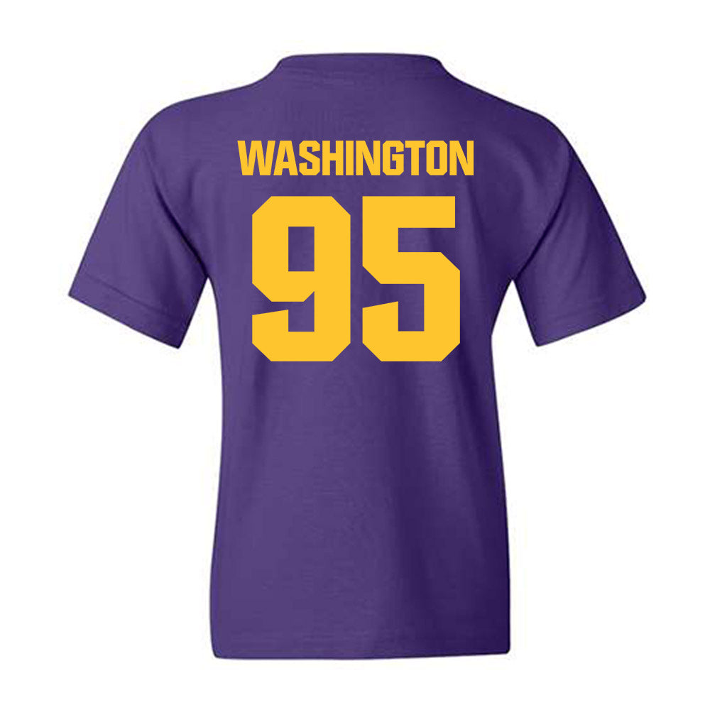 LSU - NCAA Football : Shone Washington - Classic Shersey Youth T-Shirt-1