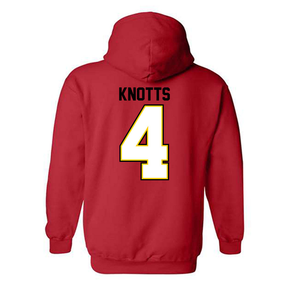 Maryland - NCAA Football : Shaleak Knotts - Classic Shersey Hooded Sweatshirt