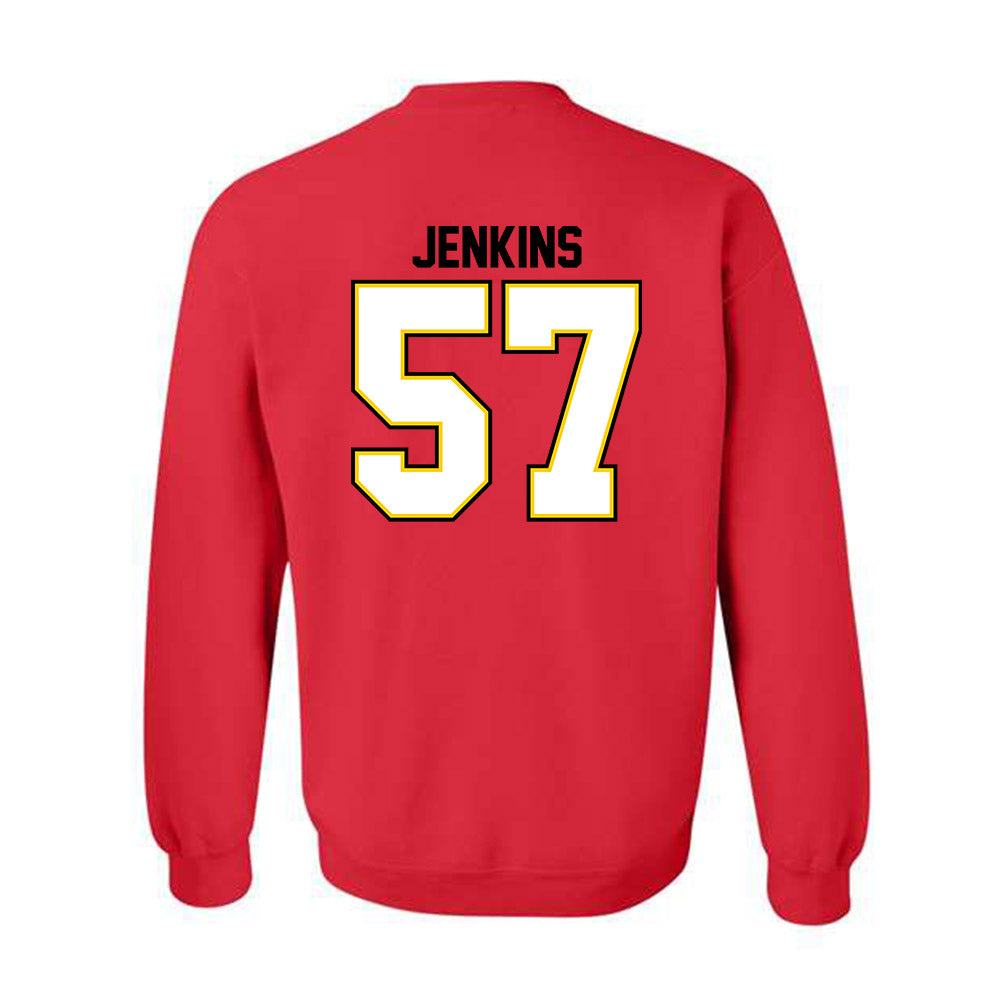 Maryland - NCAA Football : Bryce Jenkins - Classic Shersey Crewneck Sweatshirt-1