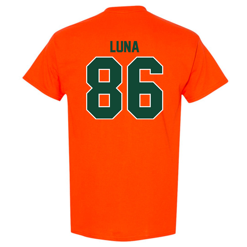 Miami - NCAA Football : Kolby Luna - Classic Shersey T-Shirt-1
