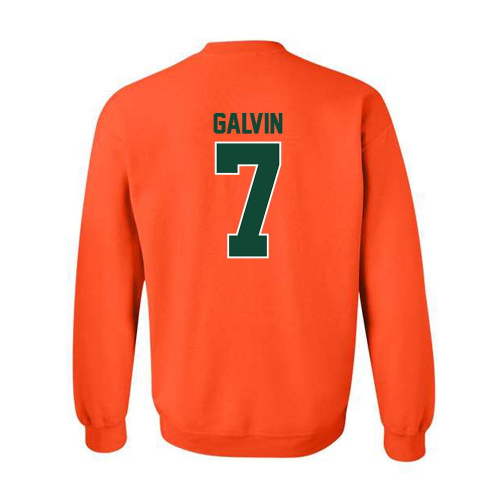 Miami - NCAA Baseball : Max Galvin - Classic Shersey Crewneck Sweatshirt-1