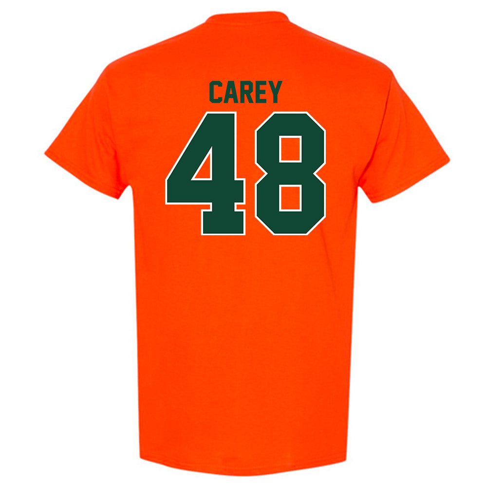 Miami - NCAA Women's Soccer : sage carey - Classic Shersey T-Shirt-1