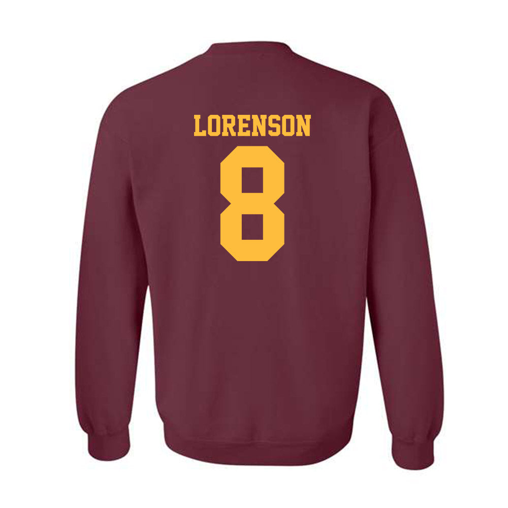 Minnesota - NCAA Men's Basketball : Max Lorenson - Classic Shersey Crewneck Sweatshirt-1