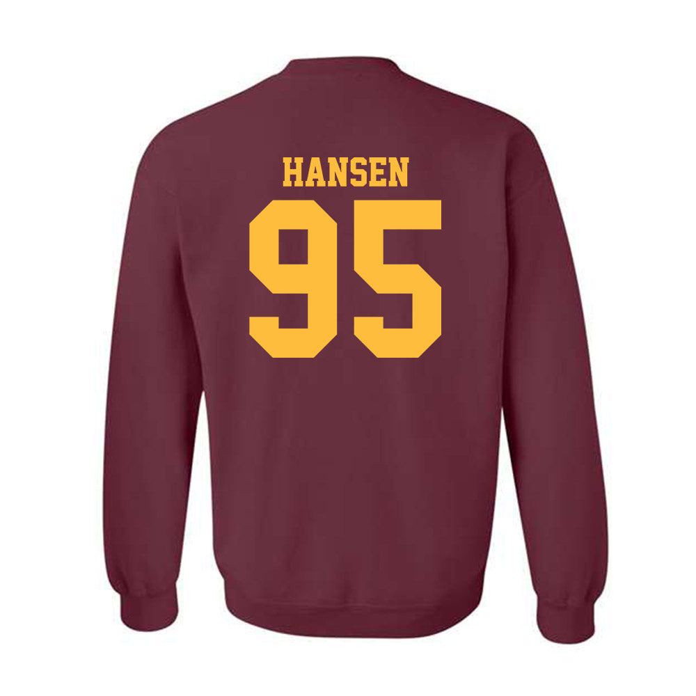 Minnesota - NCAA Football : Colin Hansen - Classic Shersey Crewneck Sweatshirt-1