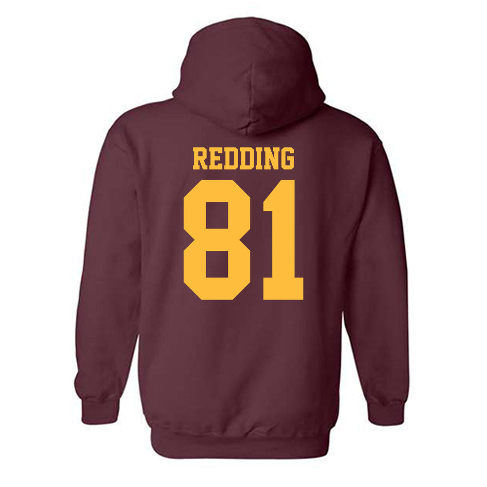Minnesota - NCAA Football : Quentin Redding - Classic Shersey Hooded Sweatshirt-1