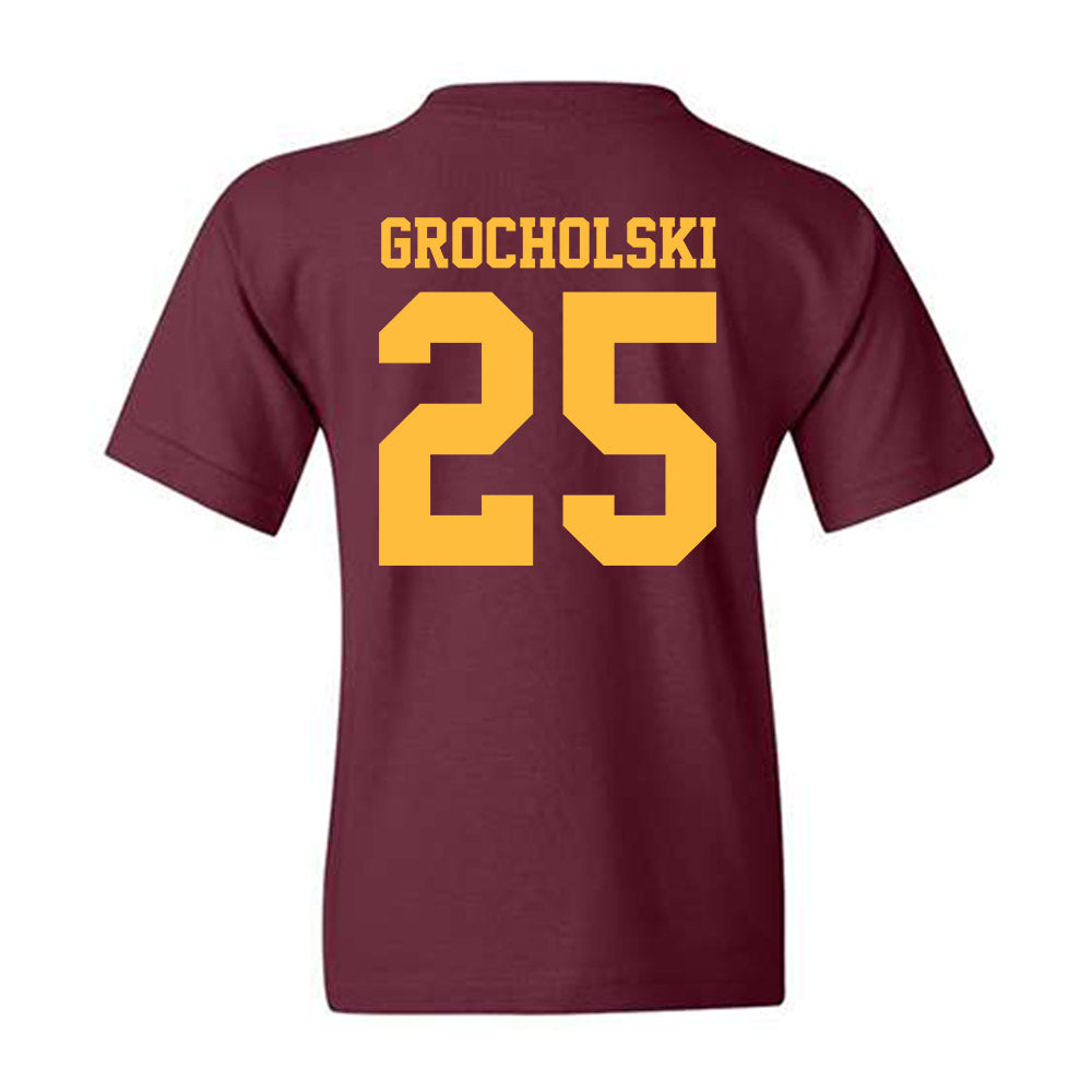 Minnesota - NCAA Women's Basketball : Grace Grocholski - Classic Shersey Youth T-Shirt-1