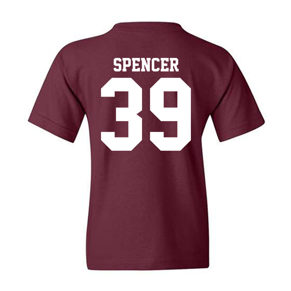 Mississippi State - NCAA Baseball : Patrick Spencer - Classic Shersey Youth T-Shirt-1