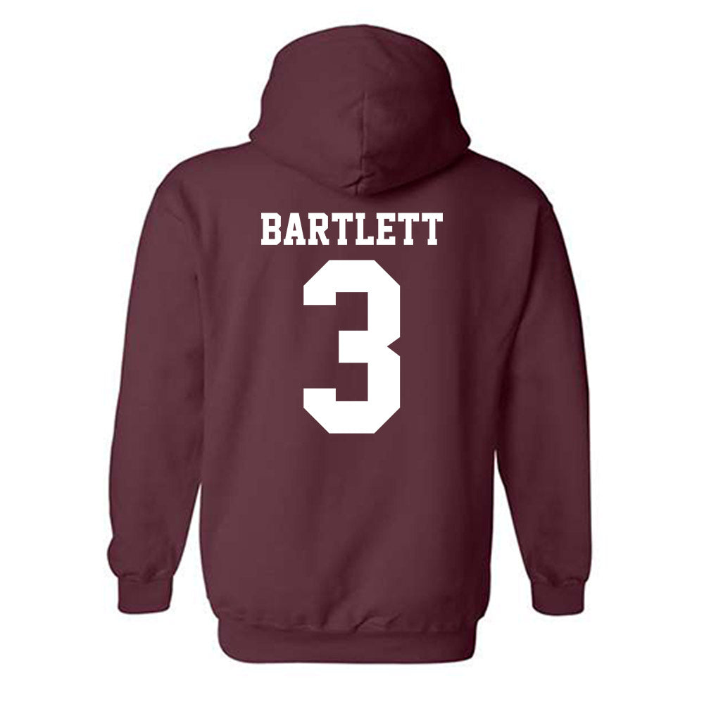 Mississippi State - NCAA Men's Basketball : Tee Bartlett - Classic Shersey Hooded Sweatshirt-1