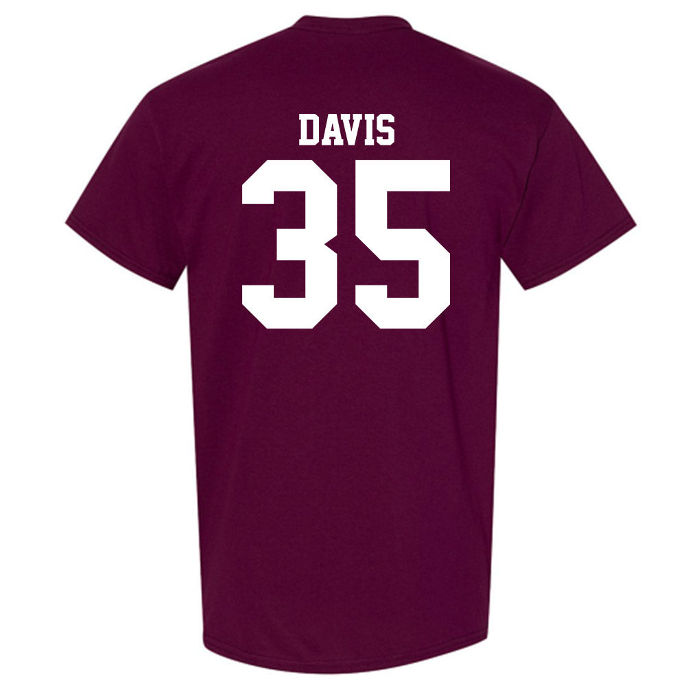 Mississippi State - NCAA Baseball : Ben Davis - Classic Shersey T-Shirt-1