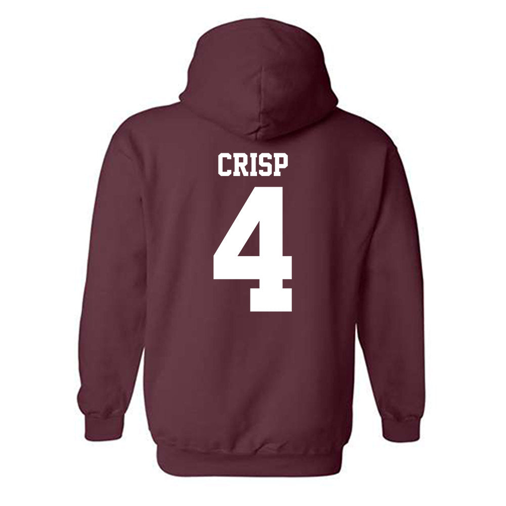 Mississippi State - NCAA Women's Basketball : Trayanna Crisp - Classic Shersey Hooded Sweatshirt-1