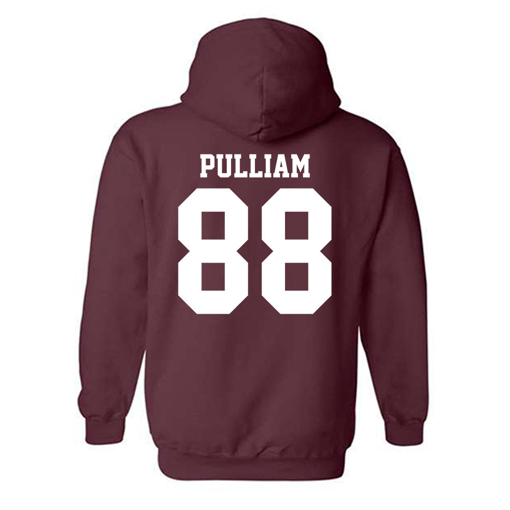 Mississippi State - NCAA Football : Ethan Pulliam - Classic Shersey Hooded Sweatshirt-1