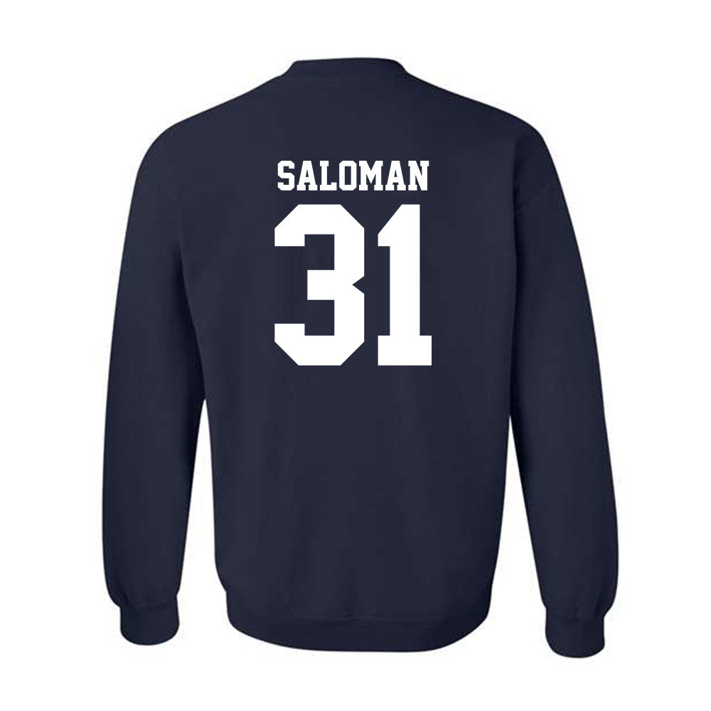 Nevada - NCAA Baseball : Logan Saloman - Classic Shersey Crewneck Sweatshirt-1